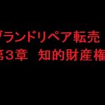 ブランドリペア転売教材　第３章　知的財産権について